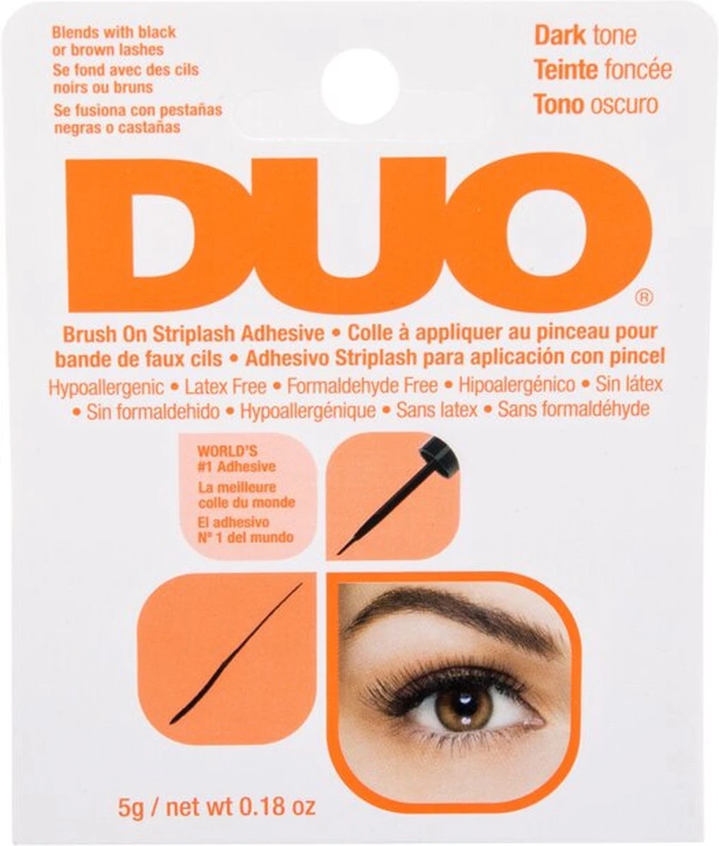 DUO - Brush-On Lash Adhesive Wimperlijm - Dark 5 DUO - Brush-On Lash Adhesive Wimperlijm - Dark - Afbeelding 5
