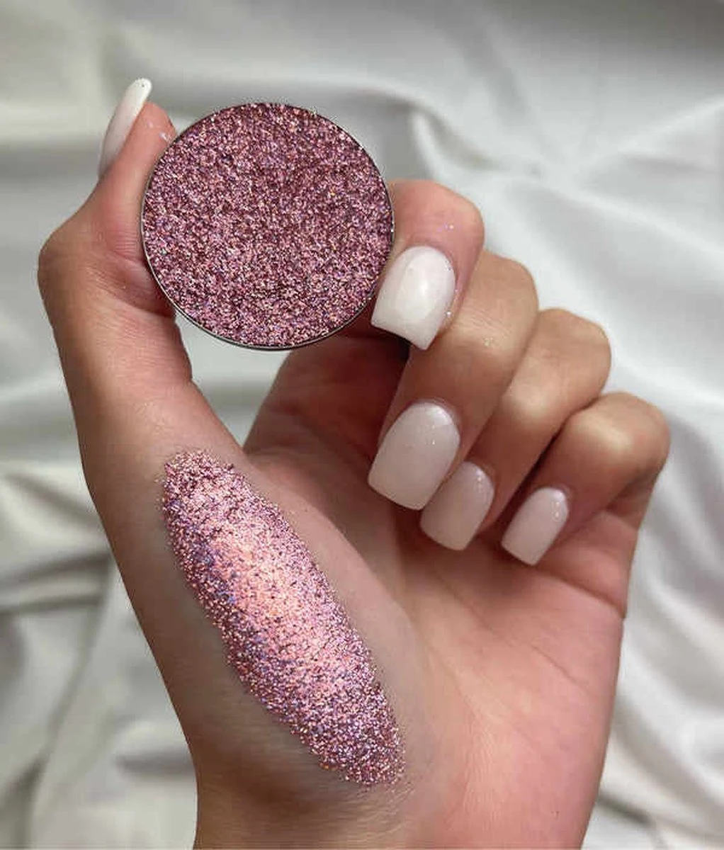 ROZE/BRUIN Glitter Oogschaduw - 100% Veganistisch & Dierproefvrij - STARNIGHT Cosmetics 1 ROZE/BRUIN Glitter Oogschaduw - 100% Veganistisch & Dierproefvrij - STARNIGHT Cosmetics