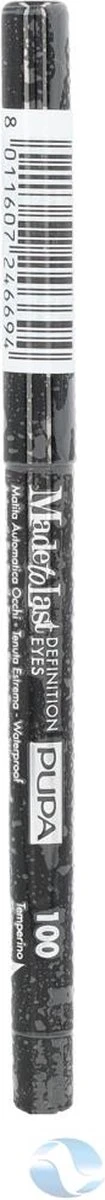 Pupa Milano Made To Last Definition Eyes Oogpotlood - 100 Deep Black 7 Pupa Milano Made To Last Definition Eyes Oogpotlood - 100 Deep Black - Afbeelding 7