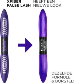 L'Oréal Paris False Lash Superstar X Fiber Mascara - Zwart 21 L'Oréal Paris False Lash Superstar X Fiber Mascara - Zwart -Oogmake Up Winkel 1070x1200