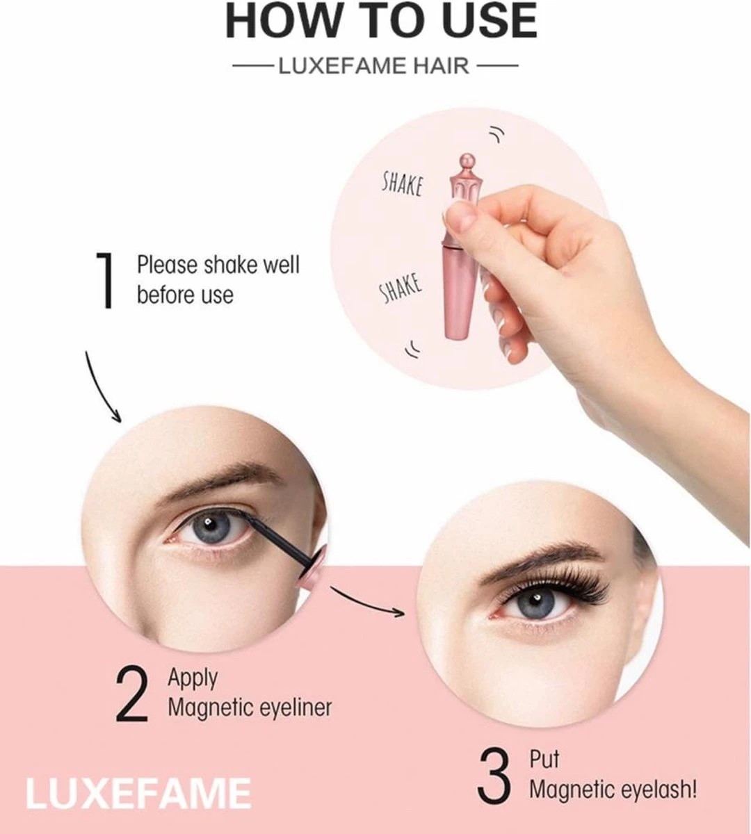 Diamond | M5 Bekend Van TikTok | GRATIS Spiegeldoosje | Magnetische Wimpers Met Eyeliner | Nep Wimpers | Magnetic Eyelashes | HERBRUIKBAAR | CADEAU 15 Diamond | M5 Bekend Van TikTok | GRATIS Spiegeldoosje | Magnetische Wimpers Met Eyeliner | Nep Wimpers | Magnetic Eyelashes | HERBRUIKBAAR | CADEAU - Afbeelding 15