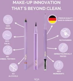 NIQA - Liquid Eyeliner Nightfall - Cat Eye Look - Vegan & Halal -Oogmake Up Winkel 1084x1200 3