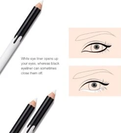 Witte Soft Eyeliner - 2 Stuks - Zachte Eyeliner - White Eyeliner - 2 Pieces - -Oogmake Up Winkel 1088x1200 3