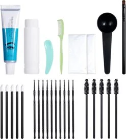 2 In 1 - Henna Wenkbrauwverf En Wimperverf - Zwart - Henna Brows - DIY Henna Brows Kit - Starterspakket Met Vele Extra's - 30 Ml -Oogmake Up Winkel 1091x1200 1