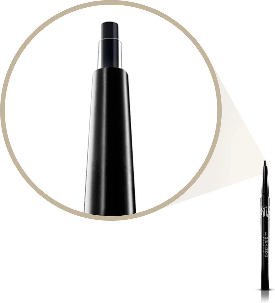 Max Factor Excess Intensity Longwear - 04 Charcoal - Eyeliner 8 Max Factor Excess Intensity Longwear - 04 Charcoal - Eyeliner - Afbeelding 8