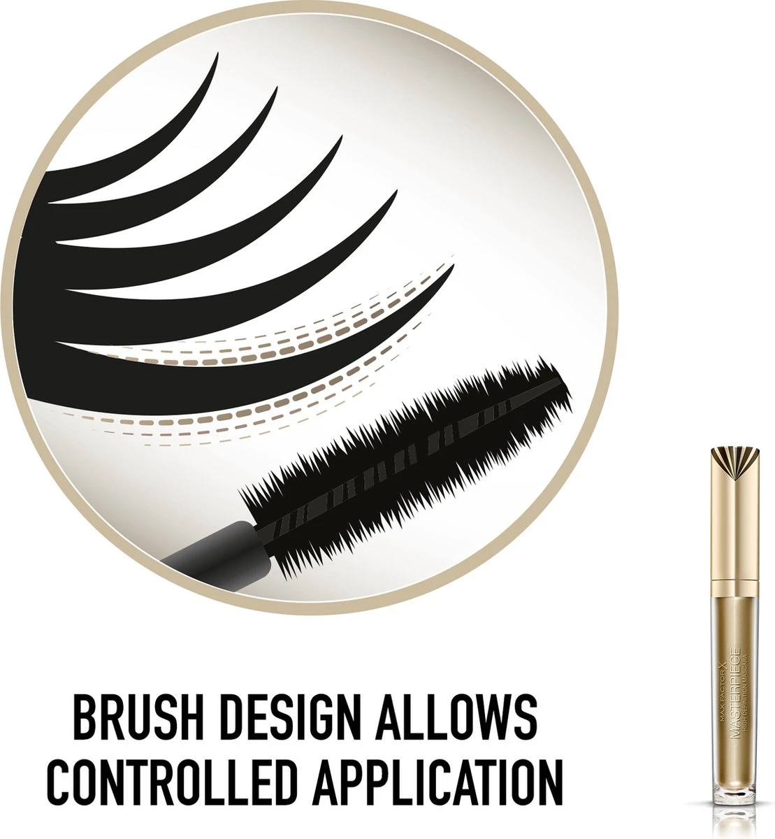 Max Factor Masterpiece Mascara High Definition - Black/Brown 4 Max Factor Masterpiece Mascara High Definition - Black/Brown - Afbeelding 4