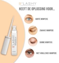 B’LASHY® Wimperserum - Wimper Groeimiddel - Wimper Serum Voor Sterke, Lange En Volle Wimpers - 5 Ml -Oogmake Up Winkel 1115x1200