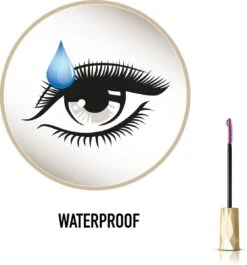 Max Factor Masterpiece Lash Crown Waterproof Mascara - 001 Black -Oogmake Up Winkel 1117x1200