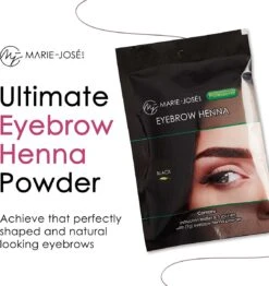 Henna Wenkbrauwverf Zwart | Henna Brows |Geschikt Voor Minstens 25 Toepassingen -Oogmake Up Winkel 1131x1200