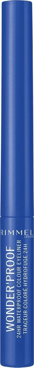 Rimmel London Rimmel Wonder'proof Liner Eyeliner - 005 Blue 8 Rimmel London Rimmel Wonder'proof Liner Eyeliner - 005 Blue - Afbeelding 8