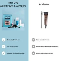 2 In 1 - Henna Wenkbrauwverf En Wimperverf - Zwart - Henna Brows - DIY Henna Brows Kit - Starterspakket Met Vele Extra's - 30 Ml -Oogmake Up Winkel 1159x1200 4