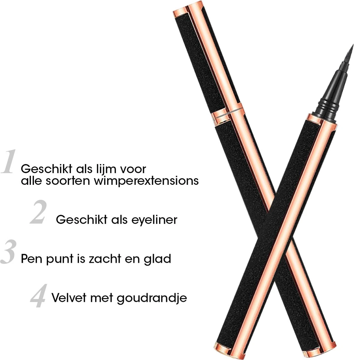 Merkloos Wimperlijm - Wimperextensions Lijm - Wimperlijm Voor Wimperextensions - Eyelash Glue - Eyeliner Zwart - Eyeliner Zwart Waterproof - Eyeliner – Magnetic Eyeliner Lashes 2 Merkloos Wimperlijm - Wimperextensions Lijm - Wimperlijm Voor Wimperextensions - Eyelash Glue - Eyeliner Zwart - Eyeliner Zwart Waterproof - Eyeliner – Magnetic Eyeliner Lashes - Afbeelding 2