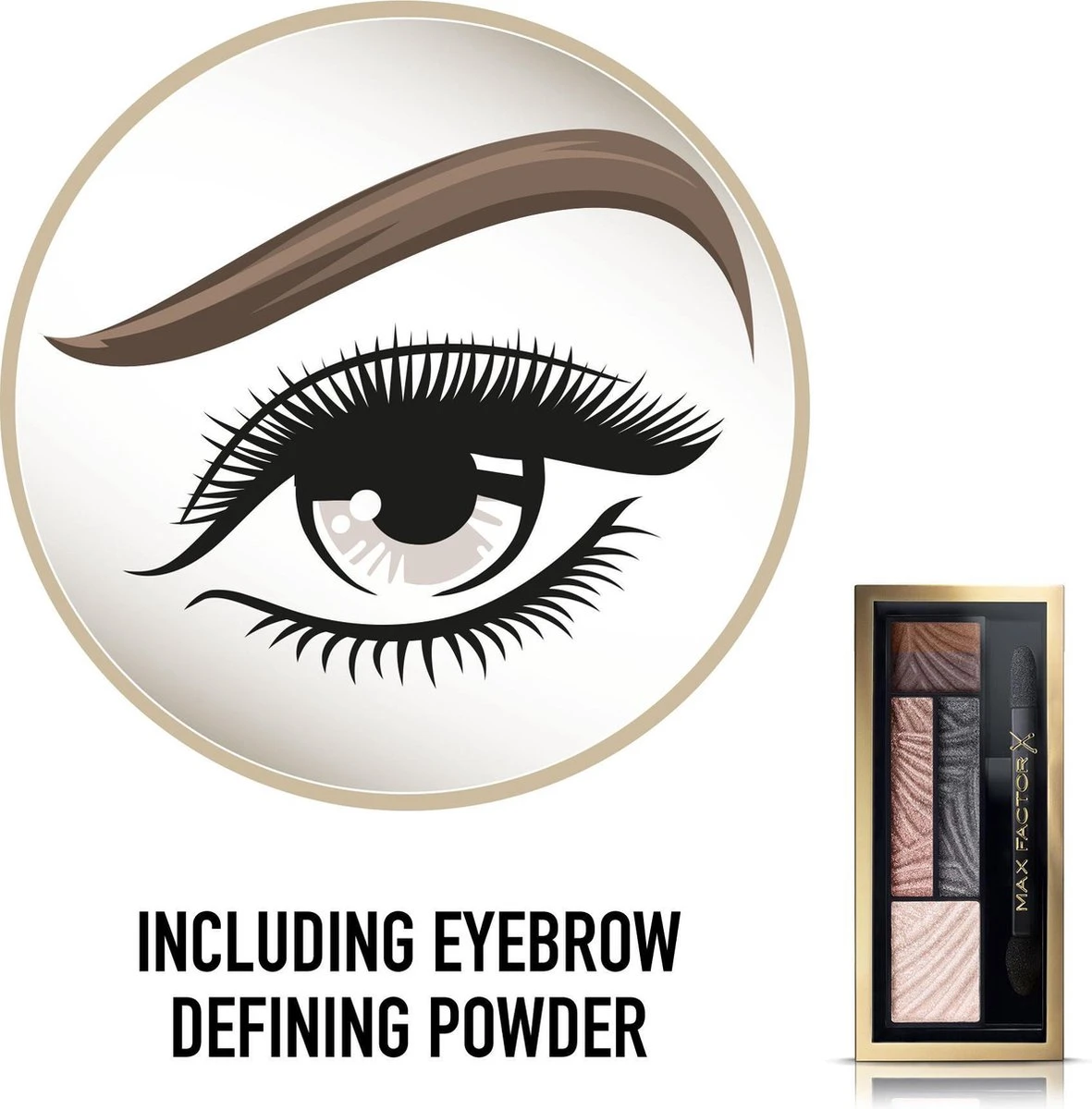 Max Factor Smokey Eye Drama - 02 Lavish Onyx - Oogschaduw Palette 3 Max Factor Smokey Eye Drama - 02 Lavish Onyx - Oogschaduw Palette - Afbeelding 3