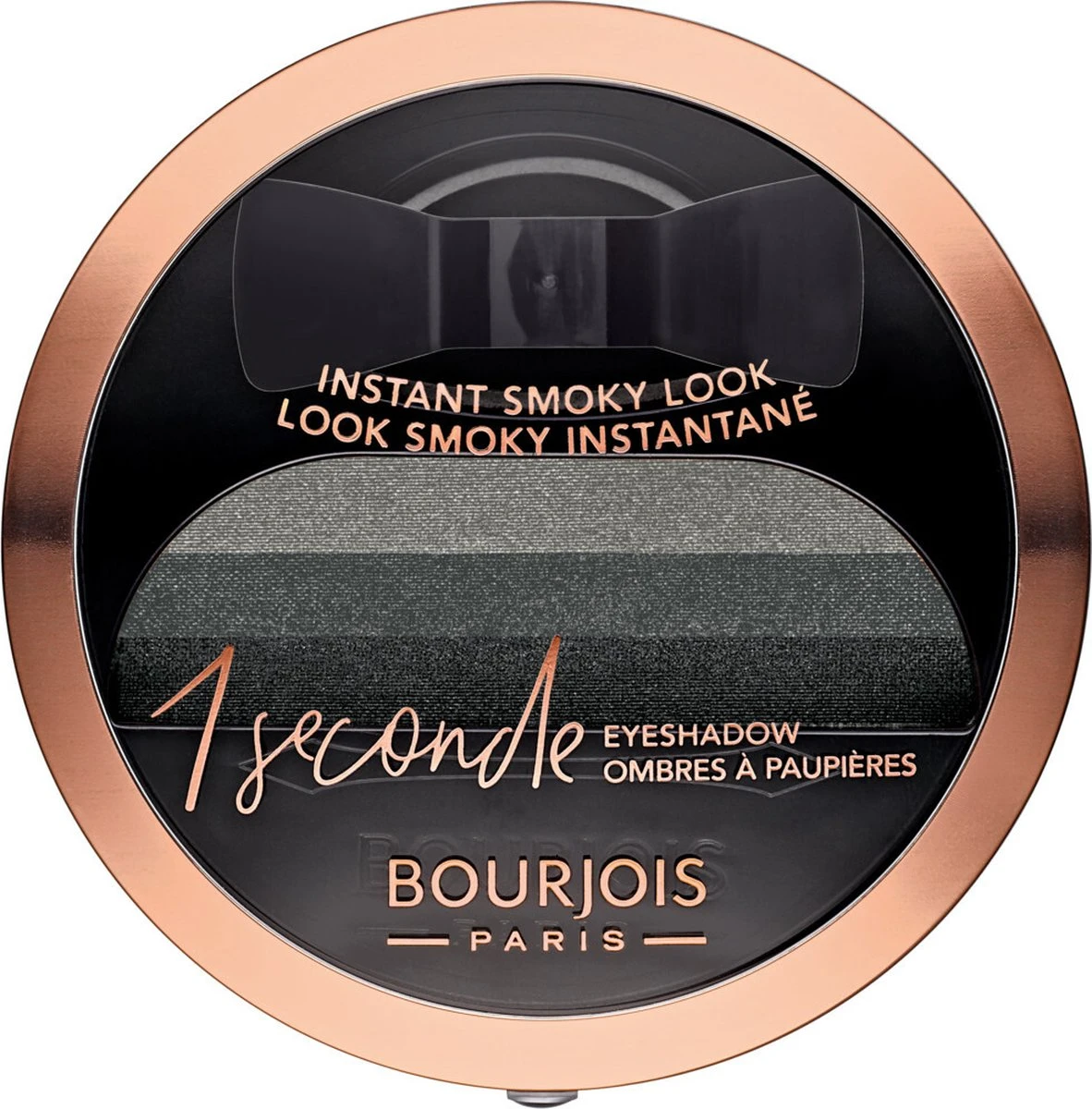 Bourjois 1 Seconde Oogschaduw - 01 Black On Track 1 Bourjois 1 Seconde Oogschaduw - 01 Black On Track