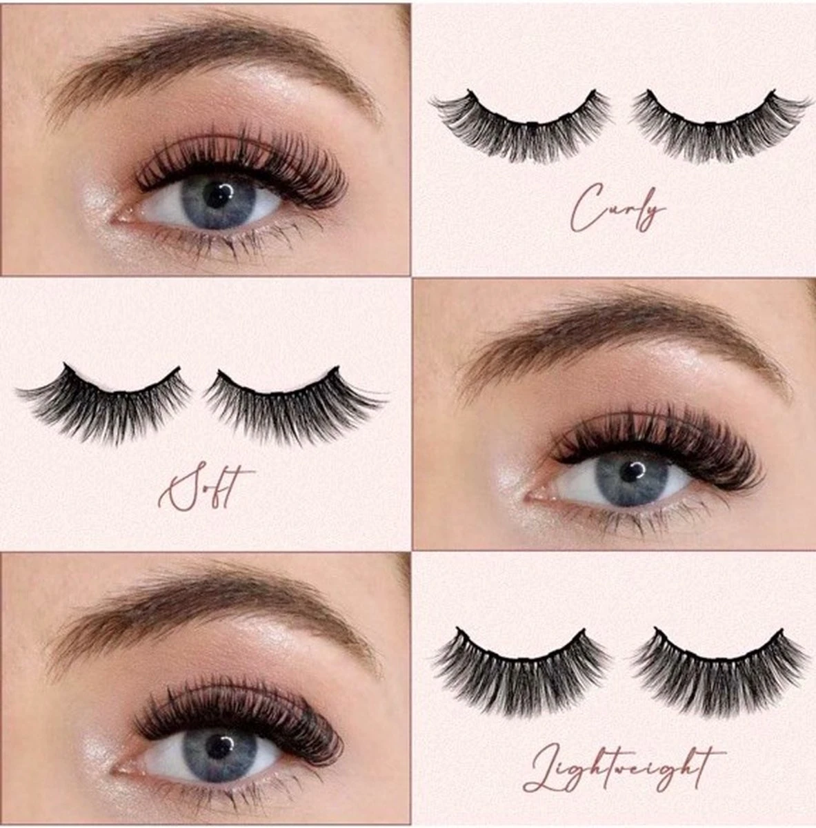 Magnetische Wimpers -Magnetische Eyeliner - 3 Set Wimpers - Magnetic Lashes - Eyelashes - Fake Lashes - 3D Wimpers 6 Magnetische Wimpers -Magnetische Eyeliner - 3 Set Wimpers - Magnetic Lashes - Eyelashes - Fake Lashes - 3D Wimpers - Afbeelding 6