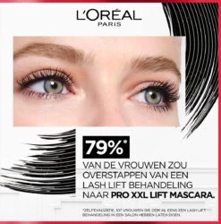 L'Oréal Paris PRO XXL LIFT 2-staps Mascara - Zwart - 12ml -Oogmake Up Winkel 1186x1200 1