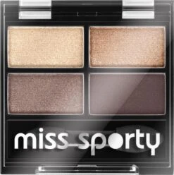 Miss Sports - Studio Colour Quattro Eye Shadow Quadruple Eyeshadow 403 Smoky Brown Eyes 5G
