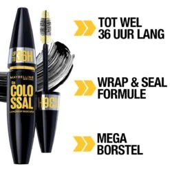 Maybelline New York Colossal Up To 36H Mascara - 01 Black -Oogmake Up Winkel 1195x1200 2
