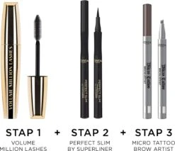 L’Oréal Paris - Volume Million Lashes - Zwart - Volume Mascara - 10.7 Ml 23 L’Oréal Paris - Volume Million Lashes - Zwart - Volume Mascara - 10.7 Ml -Oogmake Up Winkel 1200x1036 2