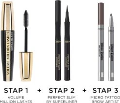 L’Oréal Paris Volume Million Lashes - 01 Extra Zwart - Volume Mascara - 10.7 Ml -Oogmake Up Winkel 1200x1036 4