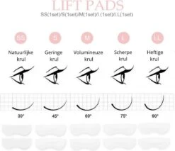 Merkloos Wimper & Wenkbrauw Lifting Set - Wimperlift - Wenkbrauwlift - Lashlift - Browlift - Proffesional Wimperlifting - Lash Lift - Wimperkit - Wenkbrauwkit - Permanent Gekrulde Wimpers - Lashes And Brows - Lash & Brow Kit -Oogmake Up Winkel 1200x1036 6