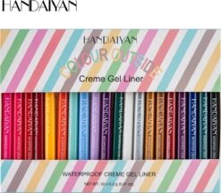 HANDAIYAN Sneldrogend Waterdicht En Niet Gemakkelijk Uit Te Vegen Kleur Eyeliner 20 Kleuren 9 HANDAIYAN Sneldrogend Waterdicht En Niet Gemakkelijk Uit Te Vegen Kleur Eyeliner 20 Kleuren -Oogmake Up Winkel 1200x1049