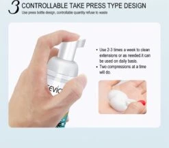 Sevich Wimper Extensions Cleanser - Wimpershampoo - Lash Foam Shampoo - Lash Cleanser - Wimper-shampoo - Assortiment 'Het Gemak' -Oogmake Up Winkel 1200x1055