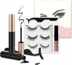 Magnetische Wimpers - Eyeliner & Pincet - Wimper Extension - 3 Paar Nepwimpers - Lashes Set - Rheme -Oogmake Up Winkel 1200x1093 3