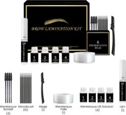 BluGo Brow Lamination Kit - Lash Lift - Wenkbrauwgel - Wimperlifting Set - Brow Soap - Eyelash Lift - Wimperverf - Brow Gel - Starterkit -Oogmake Up Winkel 1200x1095 1