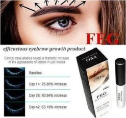 FEG Eyebrow Enhancer Serum 3 Ml - Wenkbrauwen Groeiserum - Stimuleer Natuurlijke Groei Wenkbrauwen - Vollere Wenkbrauwen - Beautiful Eyebrows - Voor Slapen Aanbrengen - Snel Resultaat -Oogmake Up Winkel 1200x1120 2