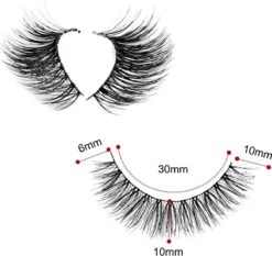 Merkloos 10 Paar - 3D Valse Wimpers - Fake Lashes - Natuurlijke Uitziend Kunstwimpers - Voor Make-Up Eyelashes 5 Merkloos 10 Paar - 3D Valse Wimpers - Fake Lashes - Natuurlijke Uitziend Kunstwimpers - Voor Make-Up Eyelashes -Oogmake Up Winkel 1200x1132 2