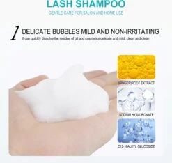 Sevich Wimper Extensions Cleanser - Wimpershampoo - Lash Foam Shampoo - Lash Cleanser - Wimper-shampoo - Assortiment 'Het Gemak' -Oogmake Up Winkel 1200x1138 1