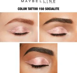 Maybelline Eye Studio Color Tattoo 24H Cream Oogschaduw - 150 Socialite - Roze -Oogmake Up Winkel 1200x1139 3