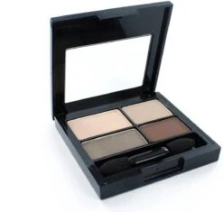 Revlon 16H ColorStay Quad - 500 Addictive - Bruin - Oogschaduw