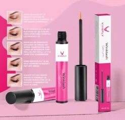 Vivefly Healthcare Winklash - Wimperserum - Wimper Krullen - Wimper Groei - Lash Serum 5ml - -Oogmake Up Winkel 1200x1148