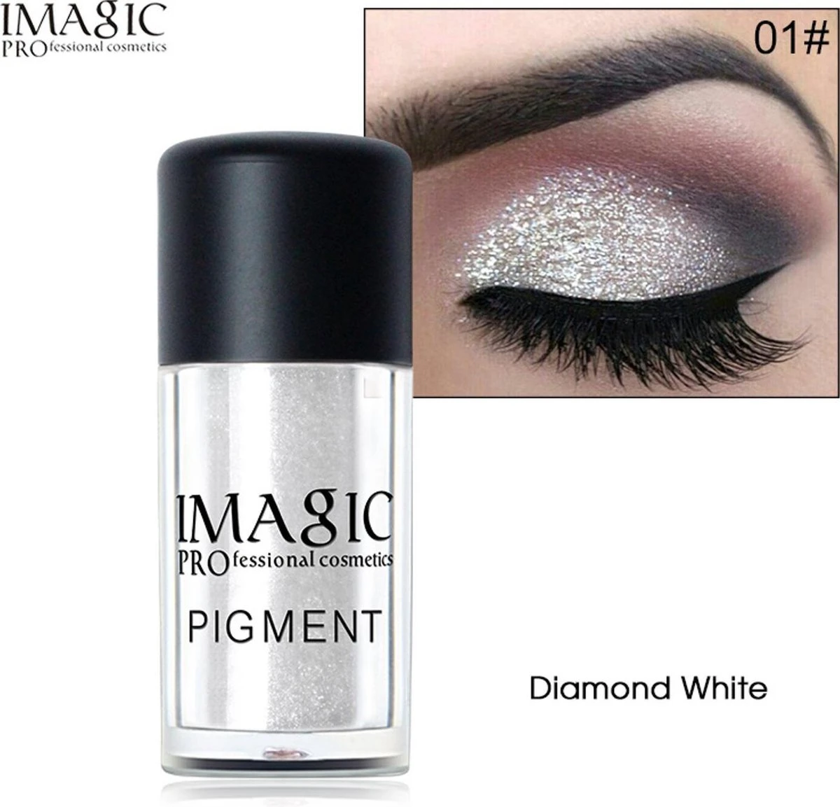 Professionele Glitter Oogschaduw Poeder - Make-Up - Opmaken 1 Professionele Glitter Oogschaduw Poeder - Make-Up - Opmaken