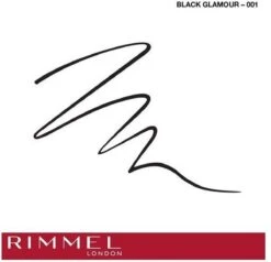Rimmel London Glam'Eyes Professional Liquid Eyeliner - 001 Black Glamour -Oogmake Up Winkel 1200x1154 2