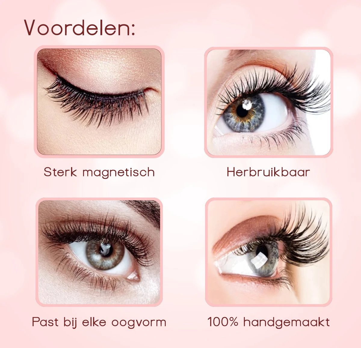 Merkloos La Liva Magnetische Wimpers - Inclusief Eyeliner En Wimper Pincet - 5 Magneetjes - Wimperextentions - Wimperlifting Set - Lash Lift 8 Merkloos La Liva Magnetische Wimpers - Inclusief Eyeliner En Wimper Pincet - 5 Magneetjes - Wimperextentions - Wimperlifting Set - Lash Lift - Afbeelding 8