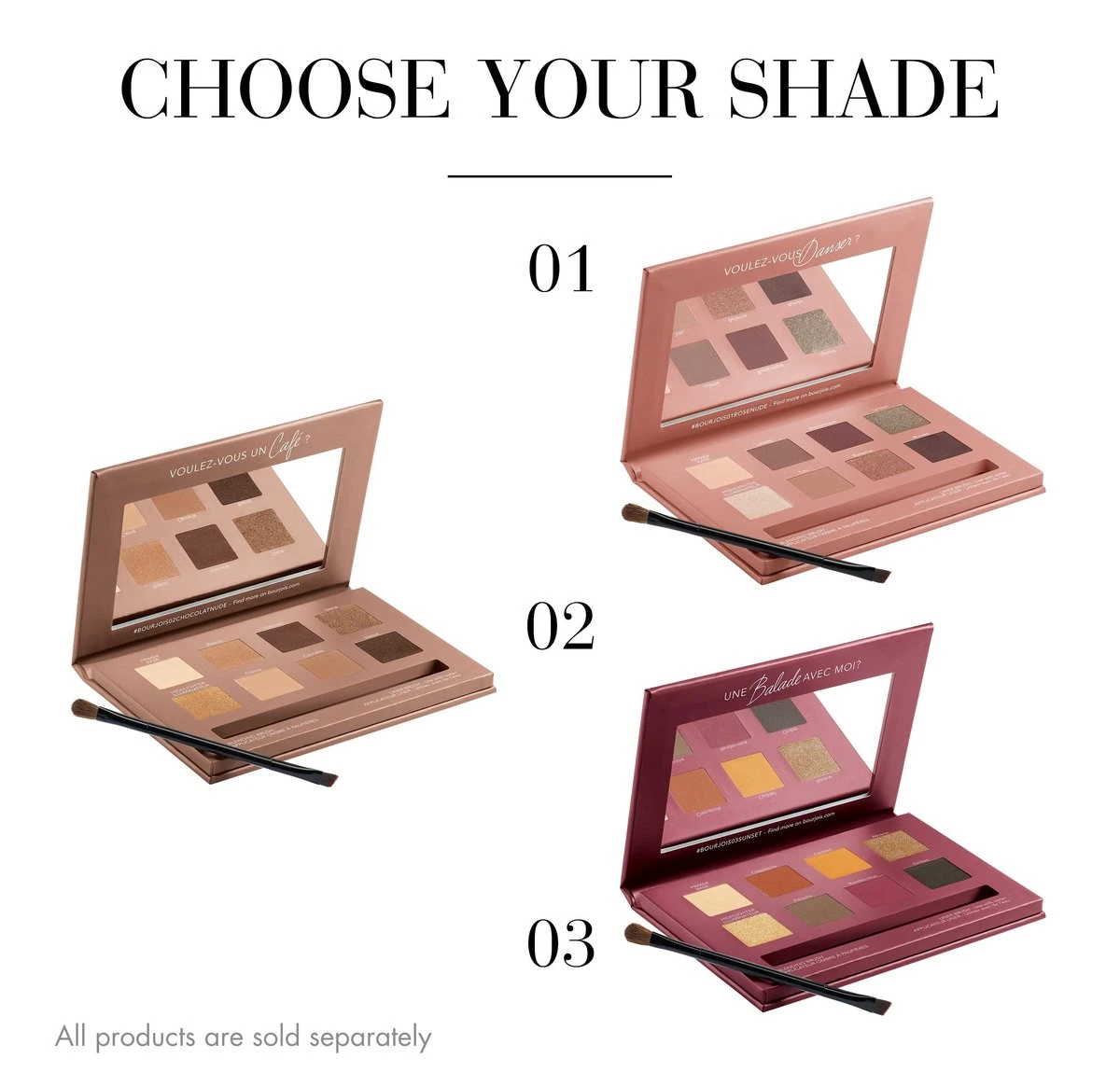 Bourjois Beau Regard Oogschaduw Palette - 03 Quai De Seine Sunset Edition 18 Bourjois Beau Regard Oogschaduw Palette - 03 Quai De Seine Sunset Edition - Afbeelding 18