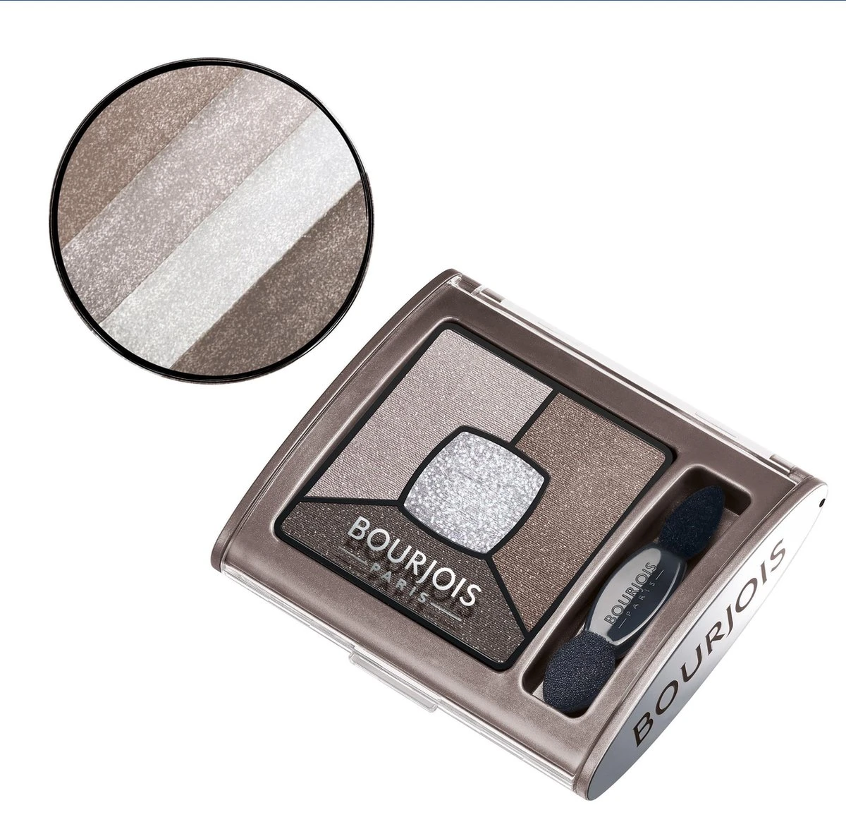 Bourjois Smoky Stories Quatuor - 05 Good Nude - Oogschaduw 2 Bourjois Smoky Stories Quatuor - 05 Good Nude - Oogschaduw - Afbeelding 2