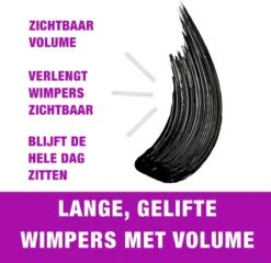 Maybelline The Falsies Lash Lift Mascara - Ultra Black -Oogmake Up Winkel 1200x1166 1