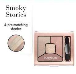 Bourjois Smoky Stories Quad Oogschaduw Palette - 14 Tomber Des Nudes -Oogmake Up Winkel 1200x1167 17