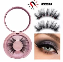 Nepwimpers - Nep Wimpers - Valse Wimpers - Lashes - False Lashes - Magnetische Wimpers - Magnetische Eyeliner - Miami -Oogmake Up Winkel 1200x1179 3