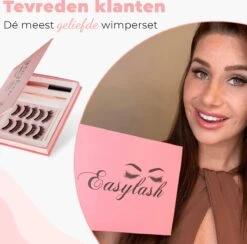 Easylash Magnetische Wimpers Met Eyeliner – Nepwimpers – Wimperextensions – Wimpers Magnetisch – 5 Paar Wimpers Met Eyeliner – Incl. Applicator – Natuurlijke Look -Oogmake Up Winkel 1200x1187 3