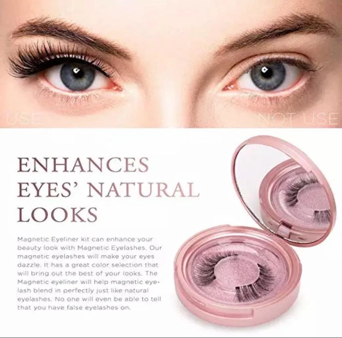 Diamond | M5 Bekend Van TikTok | GRATIS Spiegeldoosje | Magnetische Wimpers Met Eyeliner | Nep Wimpers | Magnetic Eyelashes | HERBRUIKBAAR | CADEAU 13 Diamond | M5 Bekend Van TikTok | GRATIS Spiegeldoosje | Magnetische Wimpers Met Eyeliner | Nep Wimpers | Magnetic Eyelashes | HERBRUIKBAAR | CADEAU - Afbeelding 13