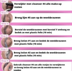 Merkloos Wimper & Wenkbrauw Lifting Set - Wimperlift - Wenkbrauwlift - Lashlift - Browlift - Proffesional Wimperlifting - Lash Lift - Wimperkit - Wenkbrauwkit - Permanent Gekrulde Wimpers - Lashes And Brows - Lash & Brow Kit -Oogmake Up Winkel 1200x1188