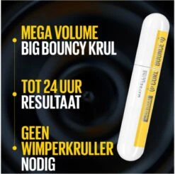 Maybelline Colossal Curl Bounce Mascara Very Black - Waterproof 10 Ml -Oogmake Up Winkel 1200x1191