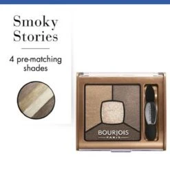 Bourjois Smoky Stories Oogschaduw Quatuor Oogschaduw - 06 Upside Brown -Oogmake Up Winkel 1200x1194 12