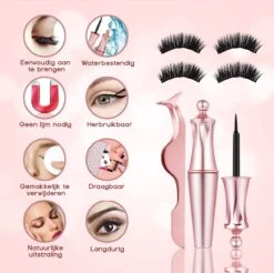Merkloos La Liva Magnetische Wimpers - Inclusief Eyeliner En Wimper Pincet - 5 Magneetjes - Wimperextentions - Wimperlifting Set - Lash Lift 12 Merkloos La Liva Magnetische Wimpers - Inclusief Eyeliner En Wimper Pincet - 5 Magneetjes - Wimperextentions - Wimperlifting Set - Lash Lift -Oogmake Up Winkel 1200x1195 3