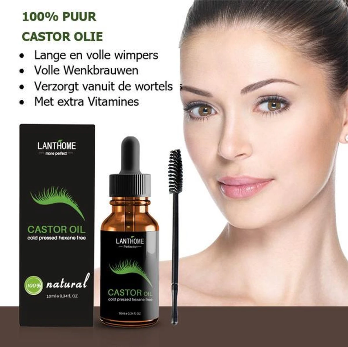 Lanthome Wimperserum - Met Castor Olie 7 Lanthome Wimperserum - Met Castor Olie - Afbeelding 7